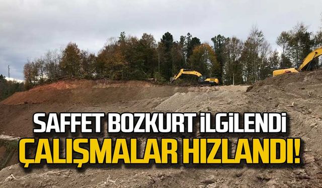 Saffet Bozkurt ilgilendi, çalışmalar hızlandı!