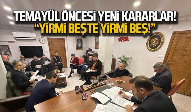 Temayül öncesi yeni kararlar! "25'te 25"