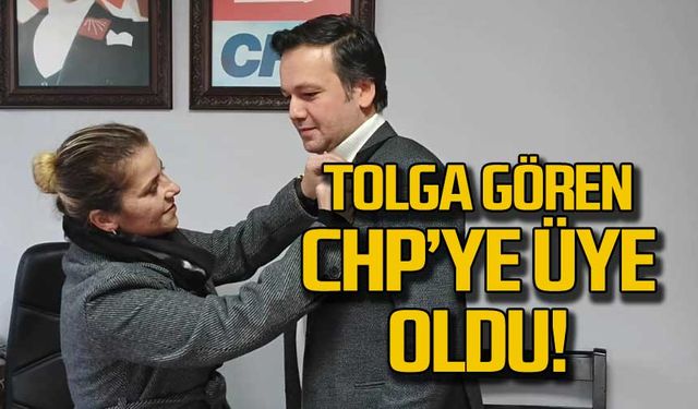 Tolga Gören CHP'ye üye oldu!