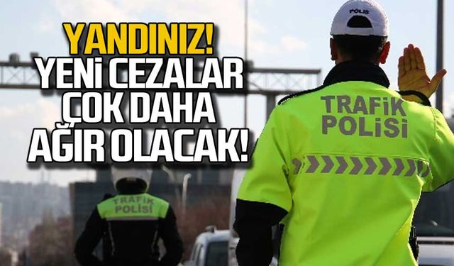 2024 trafik cezaları belli oldu! Yüzde 58,46 zam!