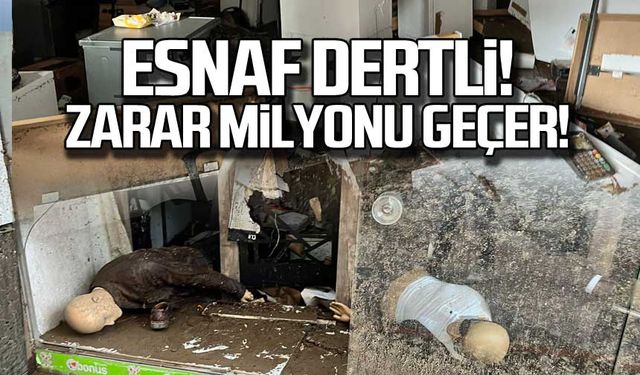 Esnaf dertli zarar milyonu geçer!