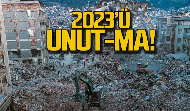 2023'ü UNUT-MA