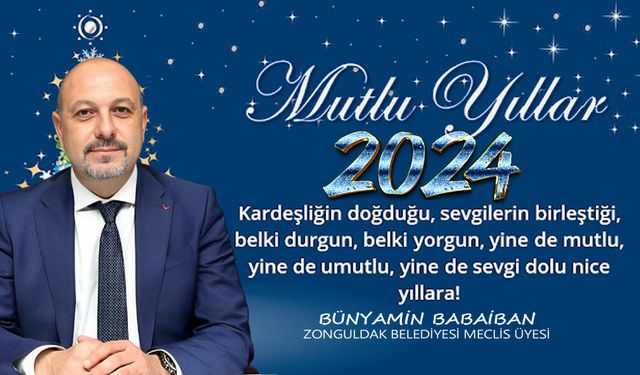 Bünyamin Babaiban'dan 2024 yeni yıl mesajı