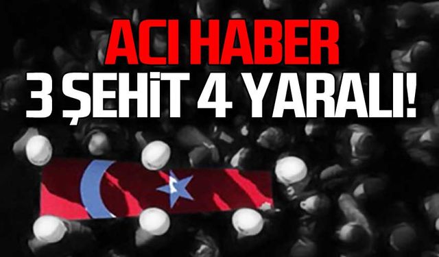 SON DAKİKA! Hakkari'de 3 şehit 4 yaralı!