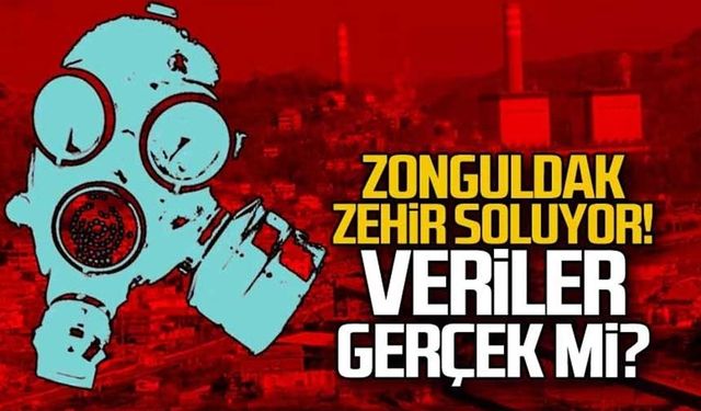 Zonguldak zehir soluyor! Veriler gerçek mi?