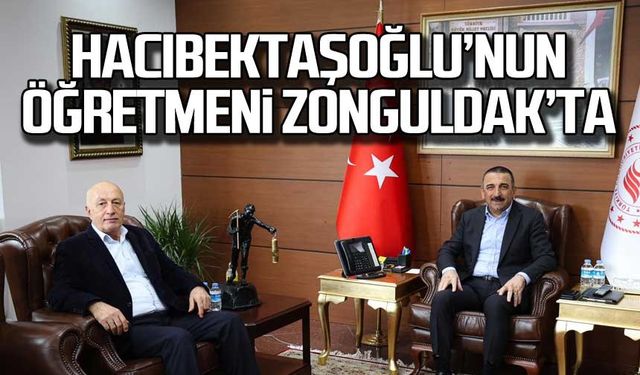 Vali Hacıbektaşoğlu'nun öğretmeni Zonguldak'ta...