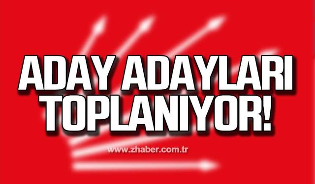 CHP'de aday adayları toplanıyor!