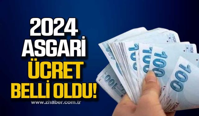 2024 Asgari ücret belli oldu!