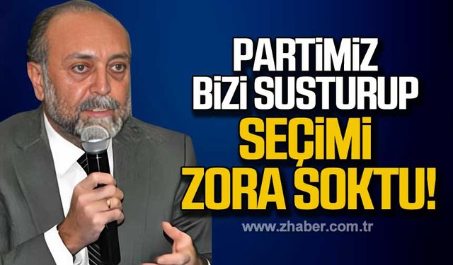 Kayınova "Partimiz bizi susturup Seçimi zora soktu!"