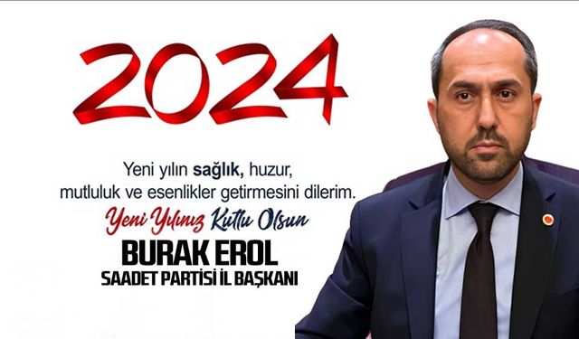 Burak Erol'dan 2024 yeni yıl mesajı