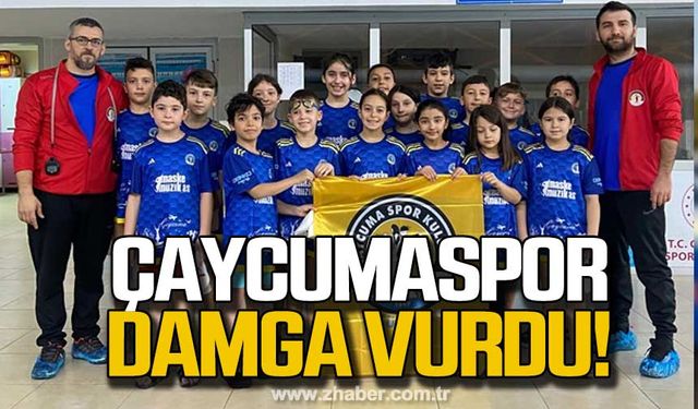 Çaycumaspor damga vurdu!