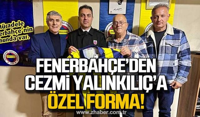 Fenerbahçe’den Cezmi Yalınkılıç’a özel forma!