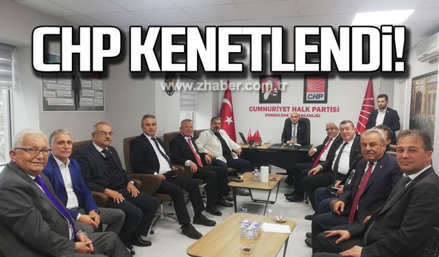 CHP Zonguldak kenetlendi!