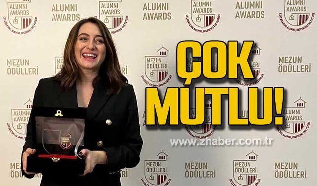 Gençlere ilham oluyor! Aysu Bankoğlu'na anlamlı ödül!