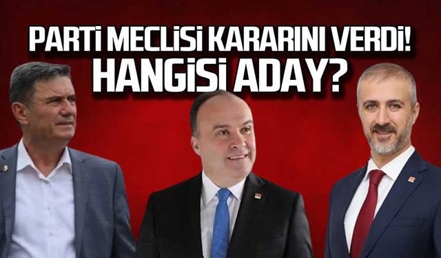 Parti meclisi karar verdi! CHP'nin adayı kim?