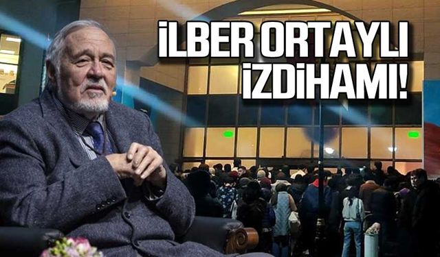 Safranbolu'da İlber Ortaylı izdihamı!