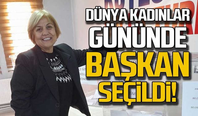 5 Aralık Dünya Kadınlar gününde Ak Parti Gökçebey İlçe Başkanı seçildi!