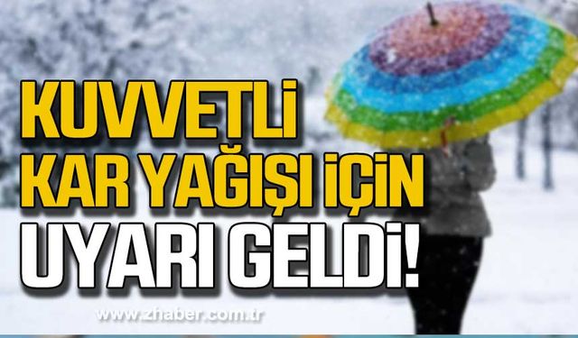 Zonguldak, Bartın, Karabük ve Kastamonu'da kar başladı