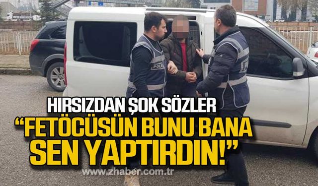 Karabük'te hırsız suçu gazeteciye attı!