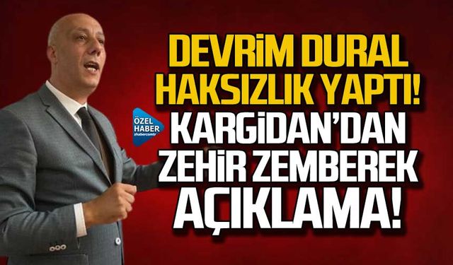 "Devrim Dural haksızlık yaptı" Kargidan'dan zehir zembrek açıklama!