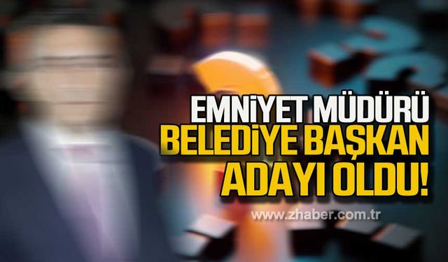 Kdz. Ereğli İlçe Emniyet Müdürü Erkan Tektaş belediye başkan aday adayı oldu