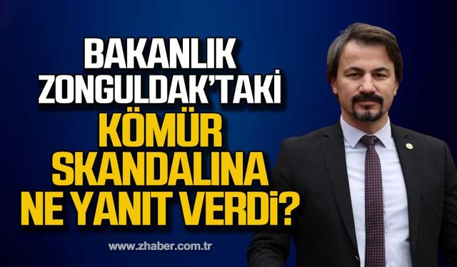 Bakanlık Zonguldak’ta kömür skandalına yanıt verdi!