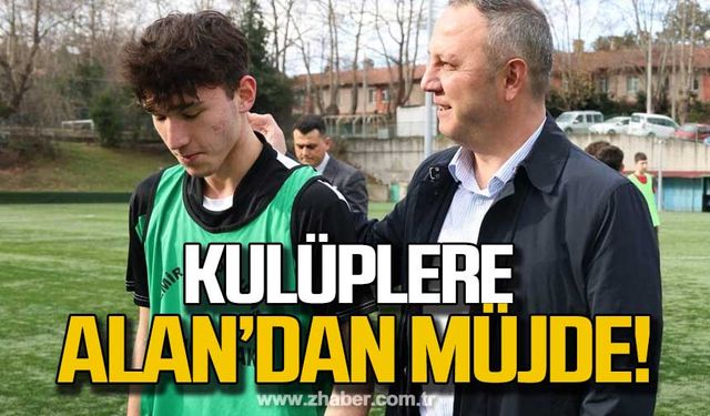 Amatör kulüplere Selim Alan'dan müjde!