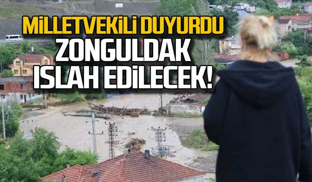 Milletvekili duyurdu! Zonguldak ıslah edilecek!