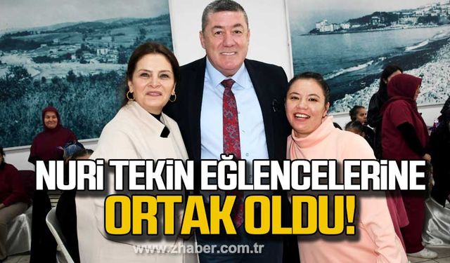 Nuri Tekin eğlencelerine ortak oldu!