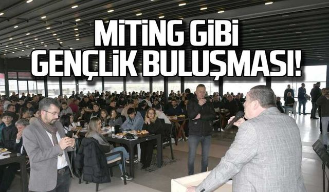 Zonguldak Alaplı'da miting gibi gençlik buluşması!