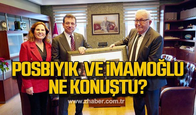 Posbıyık ve İmamoğlu ne konuştu?