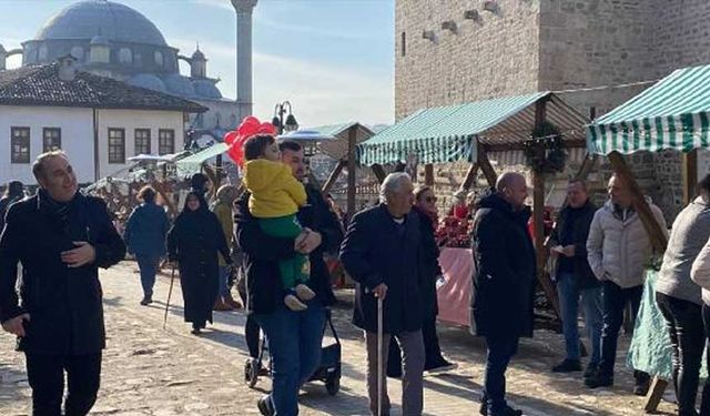 Safranbolu'da yılbaşı yoğunluğu!