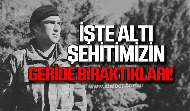 Altı ocağa daha şehit ateşi düştü! İşte şehitlerimizin geride bıraktıkları!