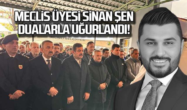 Belediye Meclis Üyesi Sinan Şen dualarla uğurlandı!