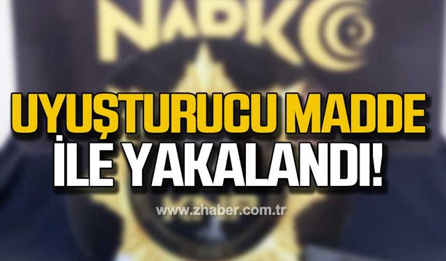 Karabük'te uyuşturucu madde ile yakalandı!