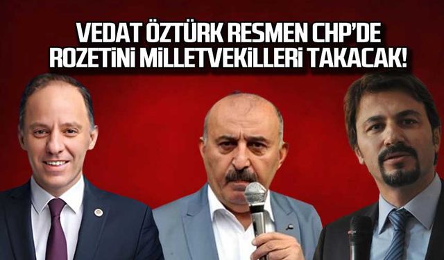 Vedat Öztürk resmen CHP'de!