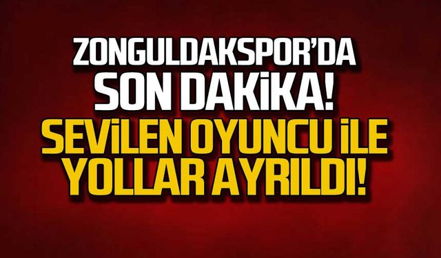 Zonguldakspor'da flaş ayrılık!