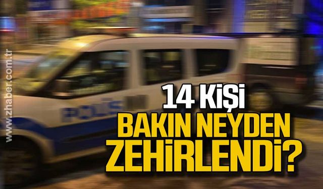 Karabük'te 14 kişi dönerden zehirlenerek hastanelik oldu?