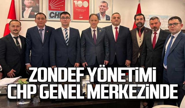 ZONDEF CHP Genel Merkezi'nde