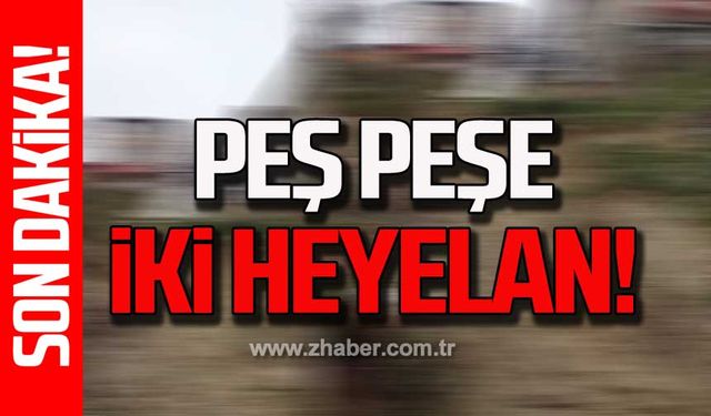 Zonguldak merkezde heyelan! Önlem alınacak mı?