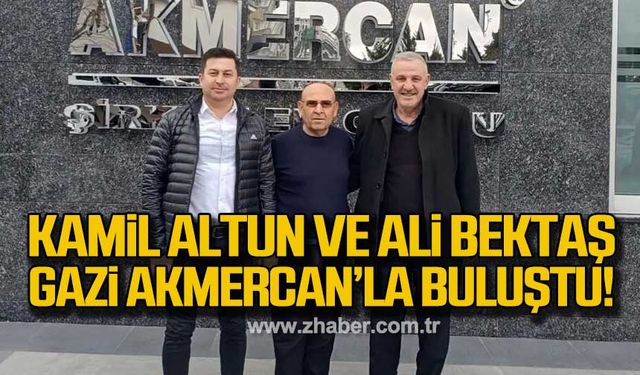 Altun ve Bektaş'tan Akmercan'a ziyaret!