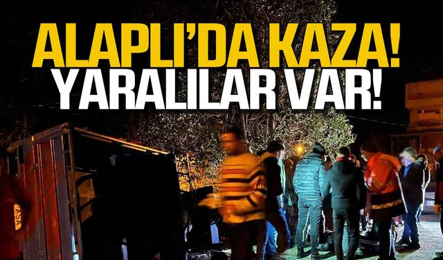 Alaplı'da pat pat kazası! 3 yaralı!