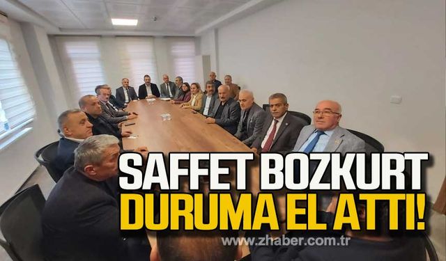 Saffet Bozkurt duruma el attı!