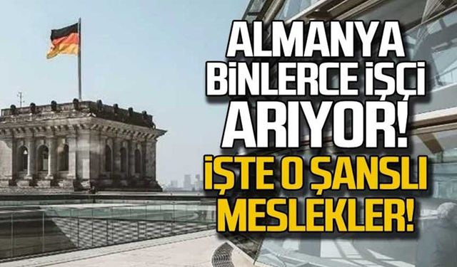 Almanya 2024 işçi alımı! İşte o şanslı meslekler!