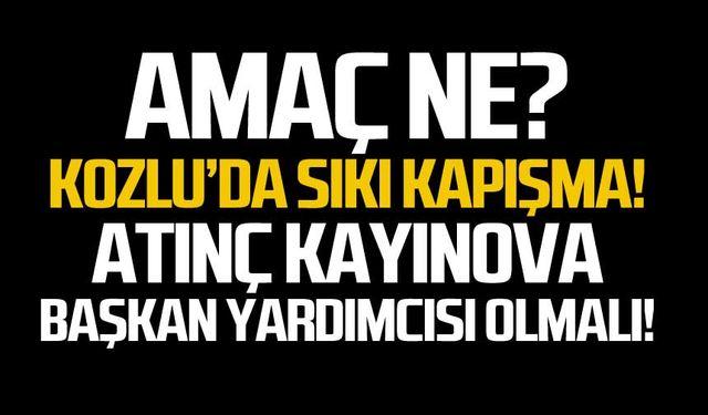 Amaç ne?