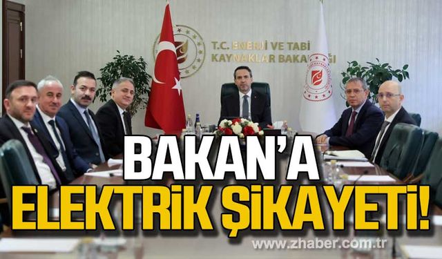 Alparslan Bayraktar'a elektrik şikayeti!