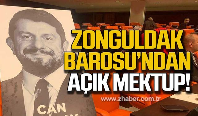 Zonguldak Barosu'ndan açık mektup!