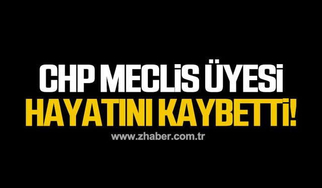 CHP Meclis Üyesi İsmail Özgürel hayatını kaybetti!