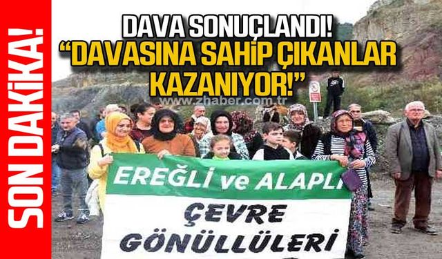 Zonguldak'taki cüruf davası sonuçlandı!