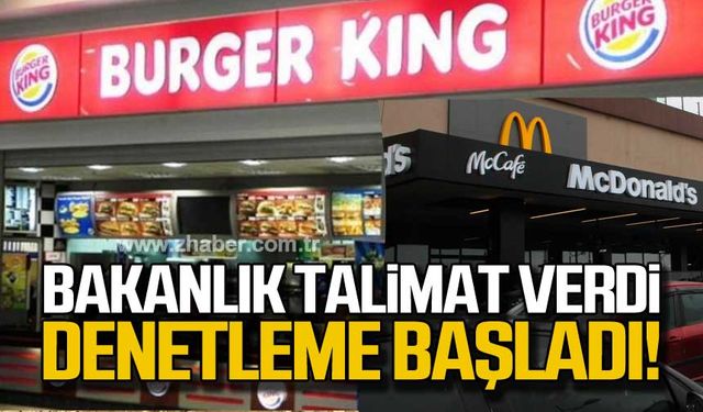 Zonguldak'ta fast food restoronlarına denetim!